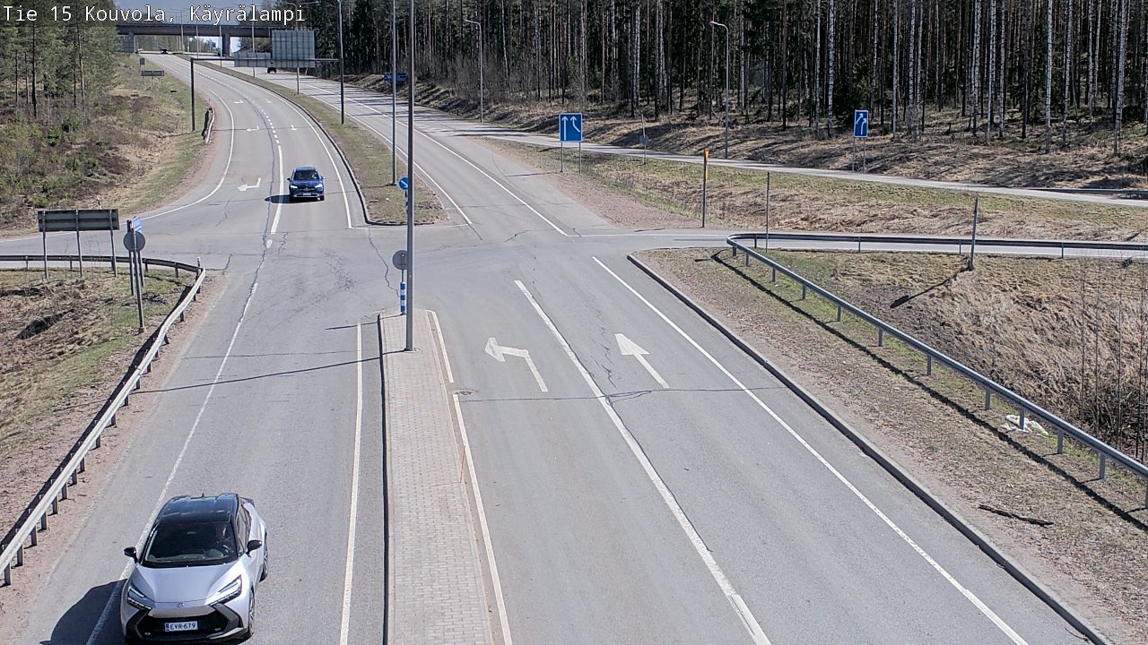 Kelikamerat Kuva Tie 15 Kouvola, Käyrälampi, Kouvola, Kymenlaakso