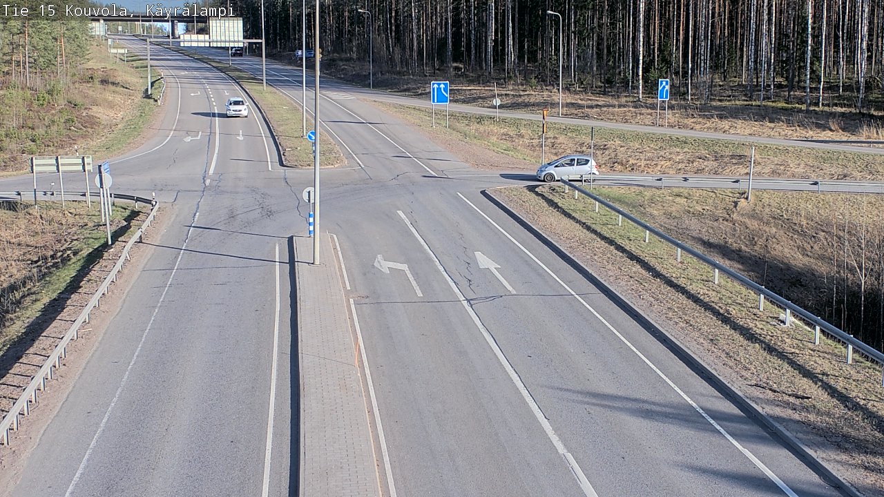 Kelikamerat Kuva Tie 15 Kouvola, Käyrälampi, Kouvola, Kymenlaakso