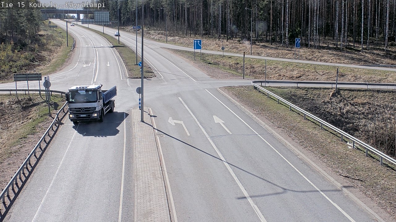 Kelikamerat Kuva Tie 15 Kouvola, Käyrälampi, Kouvola, Kymenlaakso