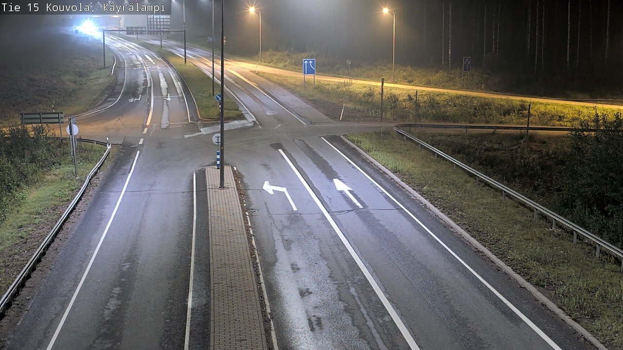 Kelikamerat Kuva Tie 15 Kouvola, Käyrälampi, Kouvola, Kymenlaakso