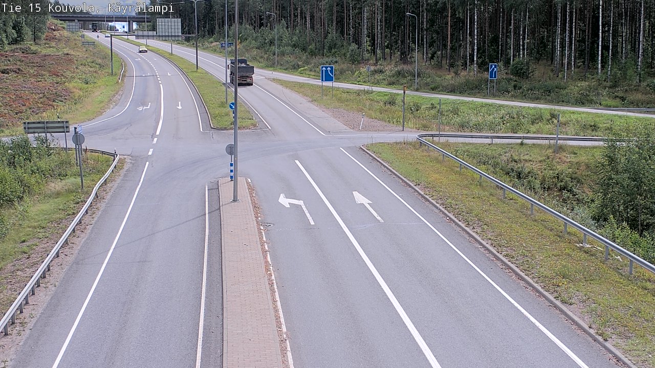 Kelikamerat Kuva Tie 15 Kouvola, Käyrälampi, Kouvola, Kymenlaakso