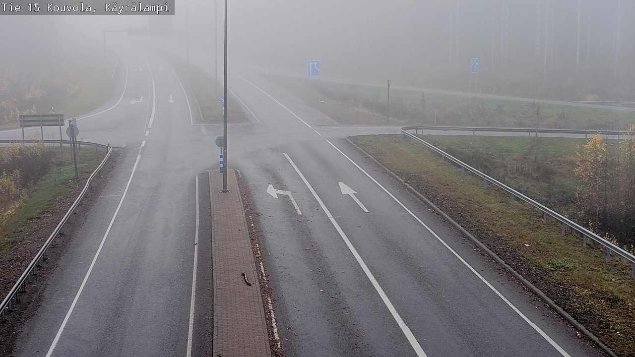 Kelikamerat Kuva Tie 15 Kouvola, Käyrälampi, Kouvola, Kymenlaakso