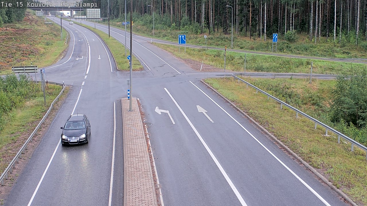 Kelikamerat Kuva Tie 15 Kouvola, Käyrälampi, Kouvola, Kymenlaakso