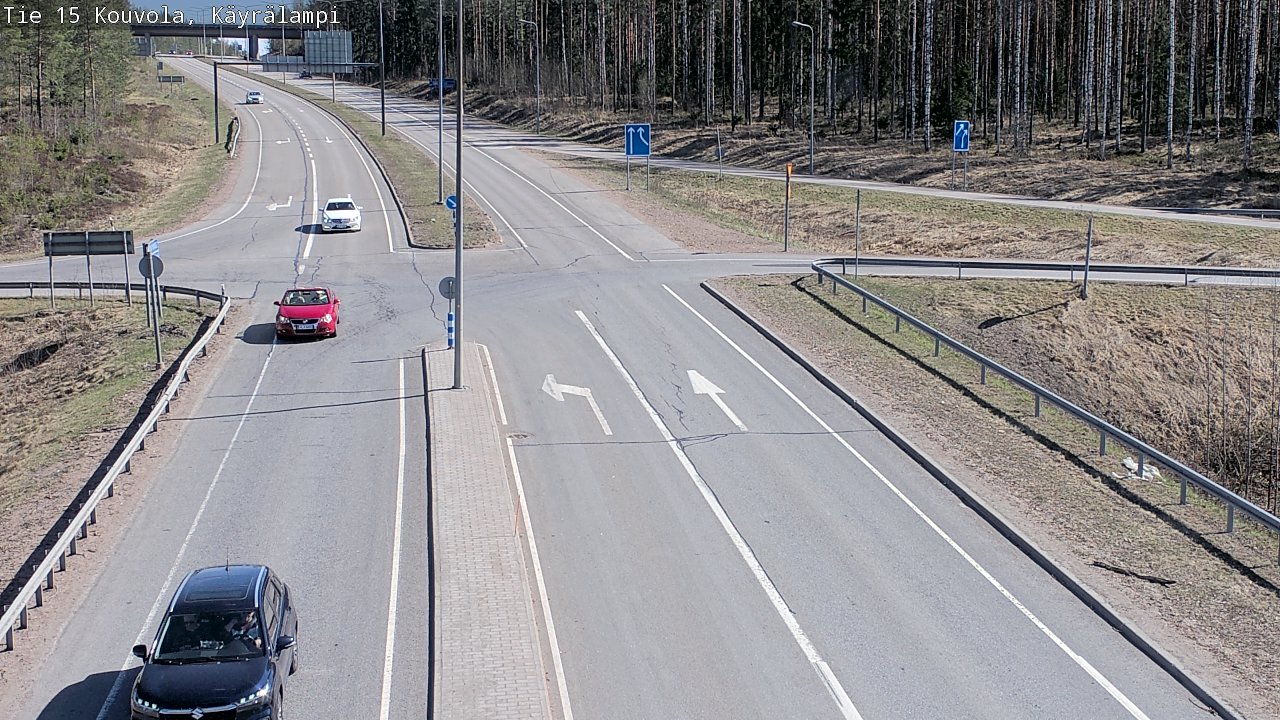 Kelikamerat Kuva Tie 15 Kouvola, Käyrälampi, Kouvola, Kymenlaakso