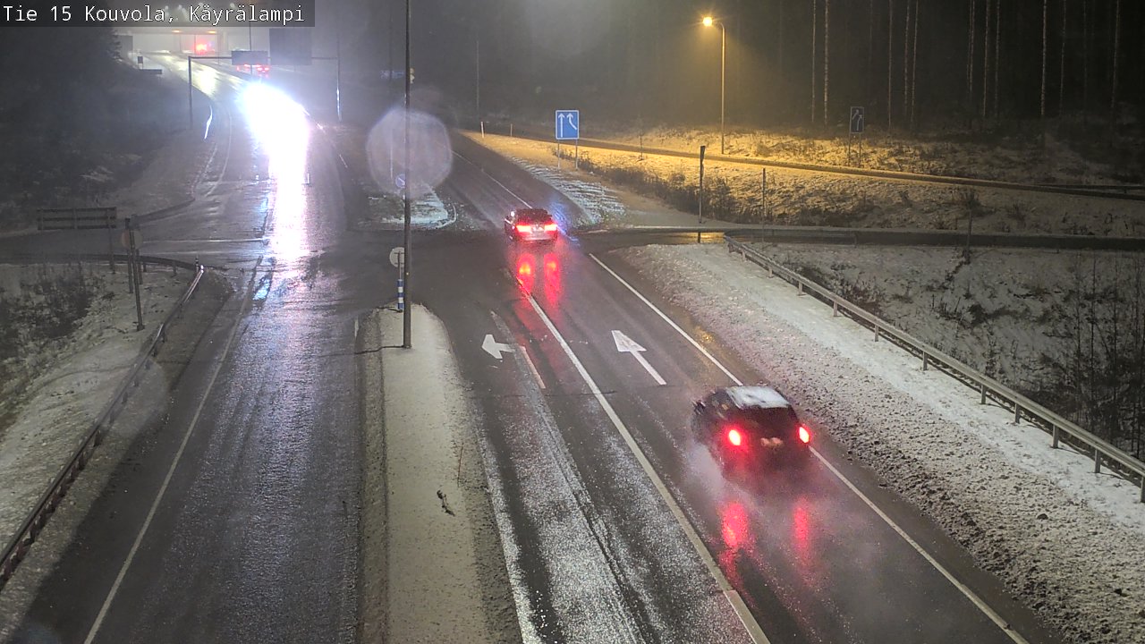 Weather Camera Image Väg 15 Kouvola, Käyrälampi, Kouvola, Kymenlaakso