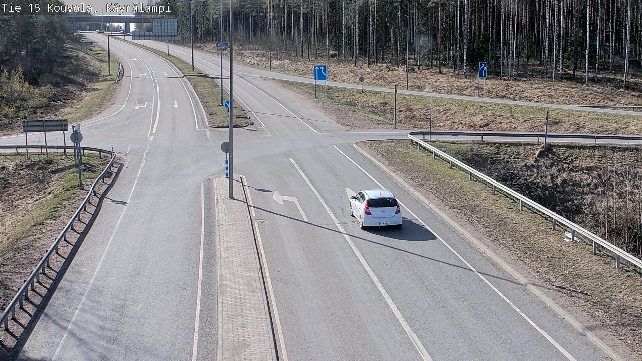 Kelikamerat Kuva Tie 15 Kouvola, Käyrälampi, Kouvola, Kymenlaakso