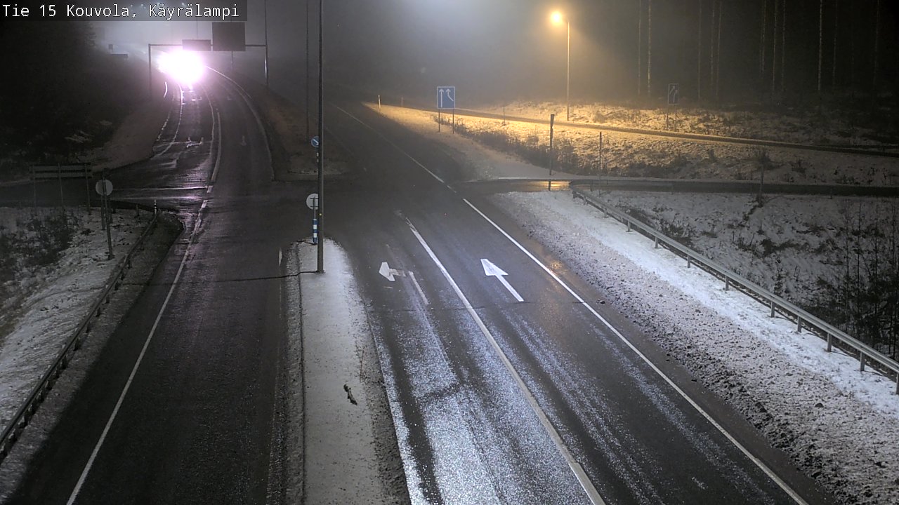 Weather Camera Image Väg 15 Kouvola, Käyrälampi, Kouvola, Kymenlaakso