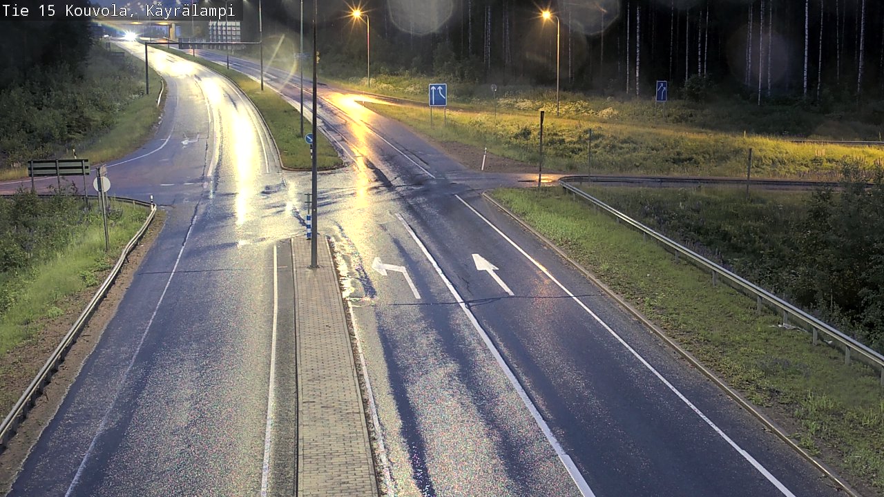 Kelikamerat Kuva Tie 15 Kouvola, Käyrälampi, Kouvola, Kymenlaakso