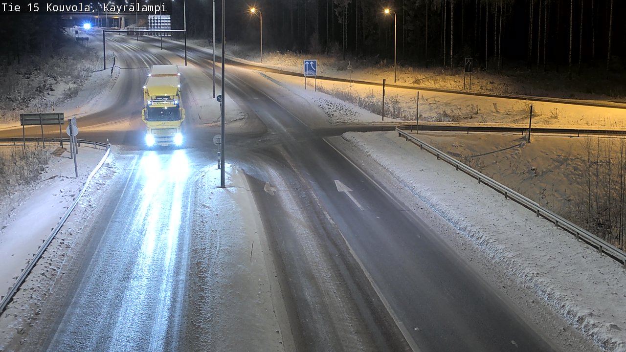 Kelikamerat Kuva Tie 15 Kouvola, Käyrälampi, Kouvola, Kymenlaakso