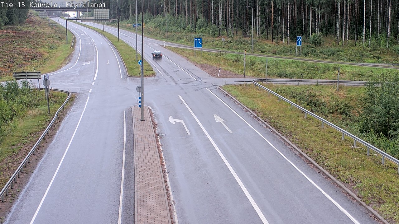 Kelikamerat Kuva Tie 15 Kouvola, Käyrälampi, Kouvola, Kymenlaakso