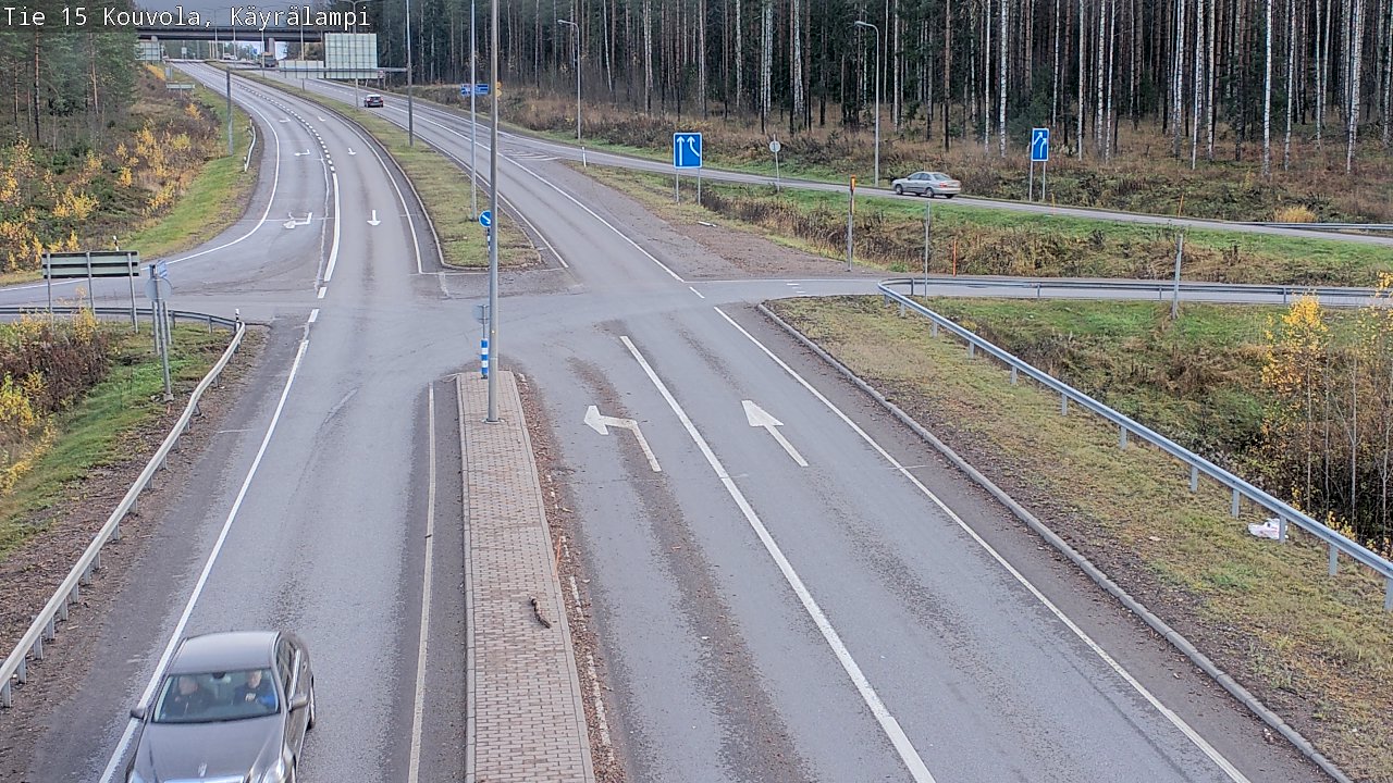 Kelikamerat Kuva Tie 15 Kouvola, Käyrälampi, Kouvola, Kymenlaakso