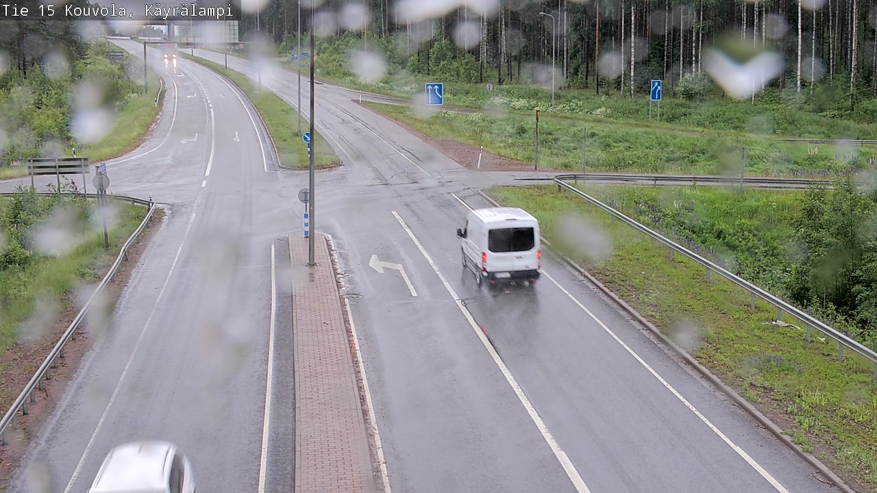Kelikamerat Kuva Tie 15 Kouvola, Käyrälampi, Kouvola, Kymenlaakso