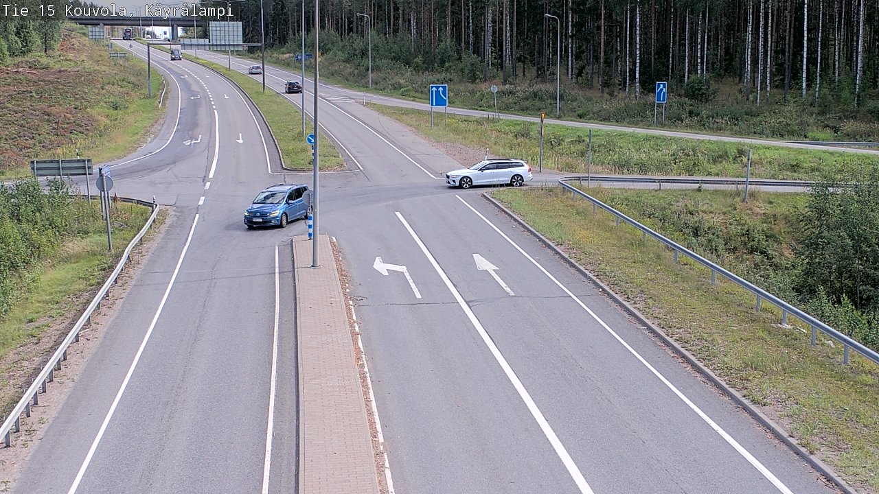 Kelikamerat Kuva Tie 15 Kouvola, Käyrälampi, Kouvola, Kymenlaakso