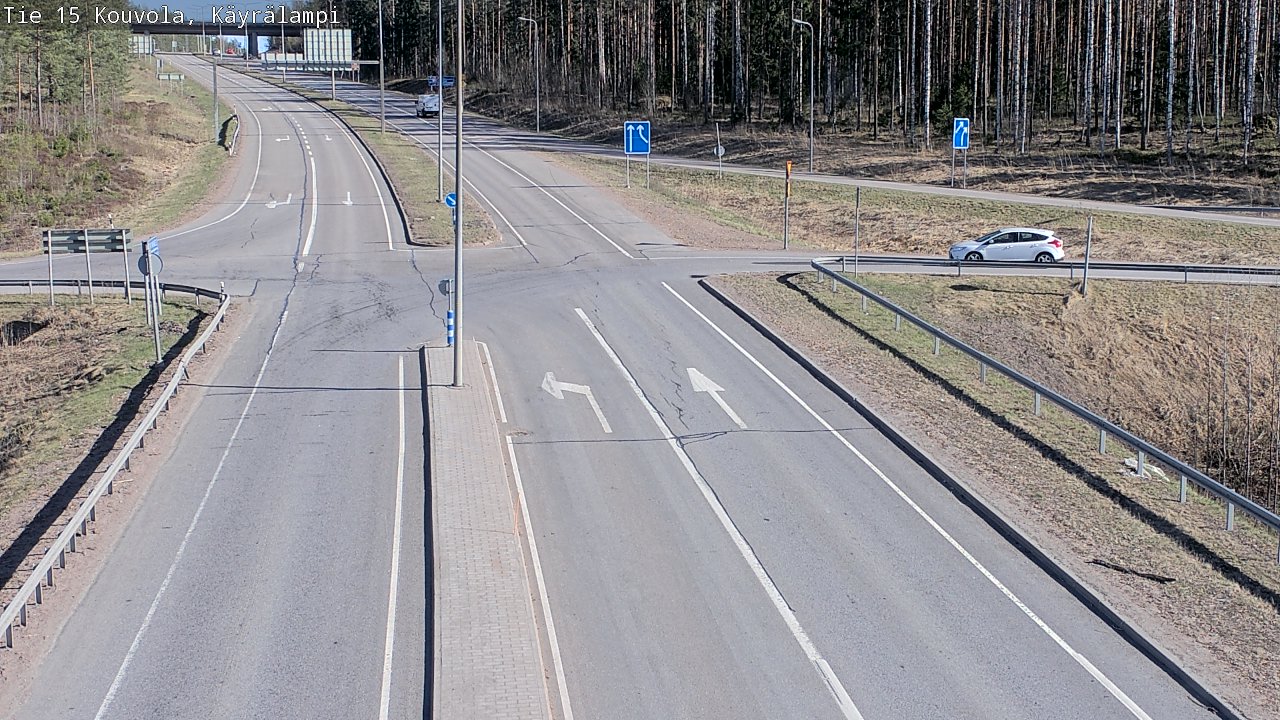 Kelikamerat Kuva Tie 15 Kouvola, Käyrälampi, Kouvola, Kymenlaakso