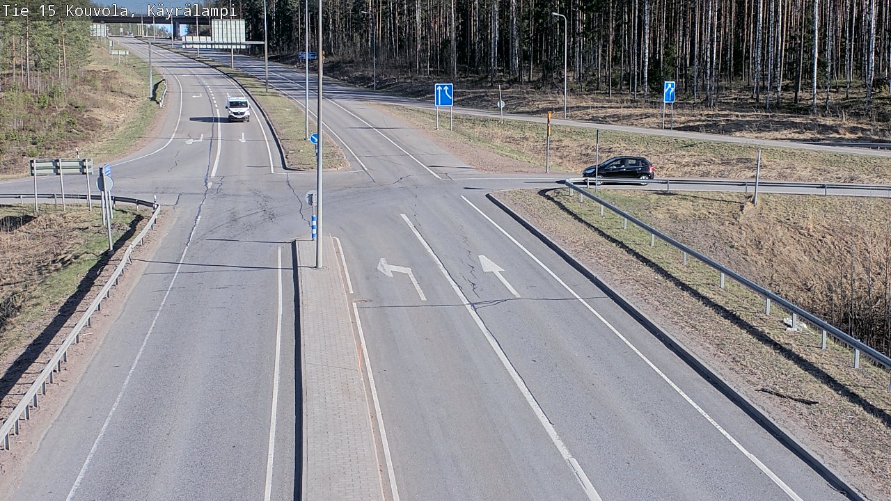 Kelikamerat Kuva Tie 15 Kouvola, Käyrälampi, Kouvola, Kymenlaakso