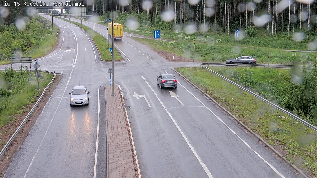 Kelikamerat Kuva Tie 15 Kouvola, Käyrälampi, Kouvola, Kymenlaakso