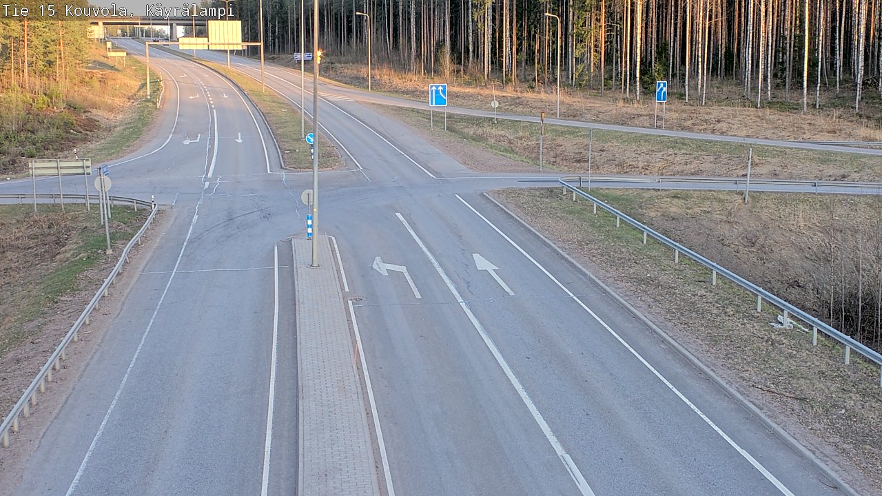 Kelikamerat Kuva Tie 15 Kouvola, Käyrälampi, Kouvola, Kymenlaakso