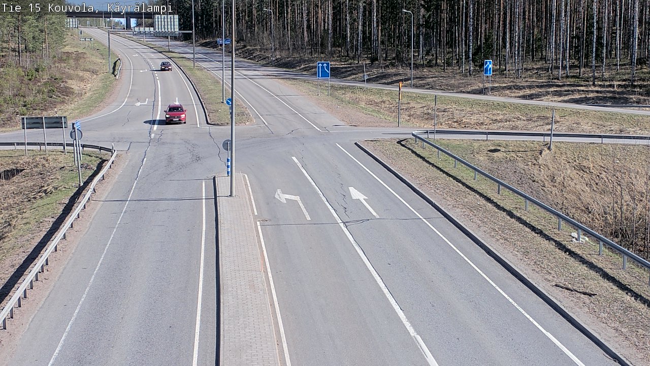 Kelikamerat Kuva Tie 15 Kouvola, Käyrälampi, Kouvola, Kymenlaakso