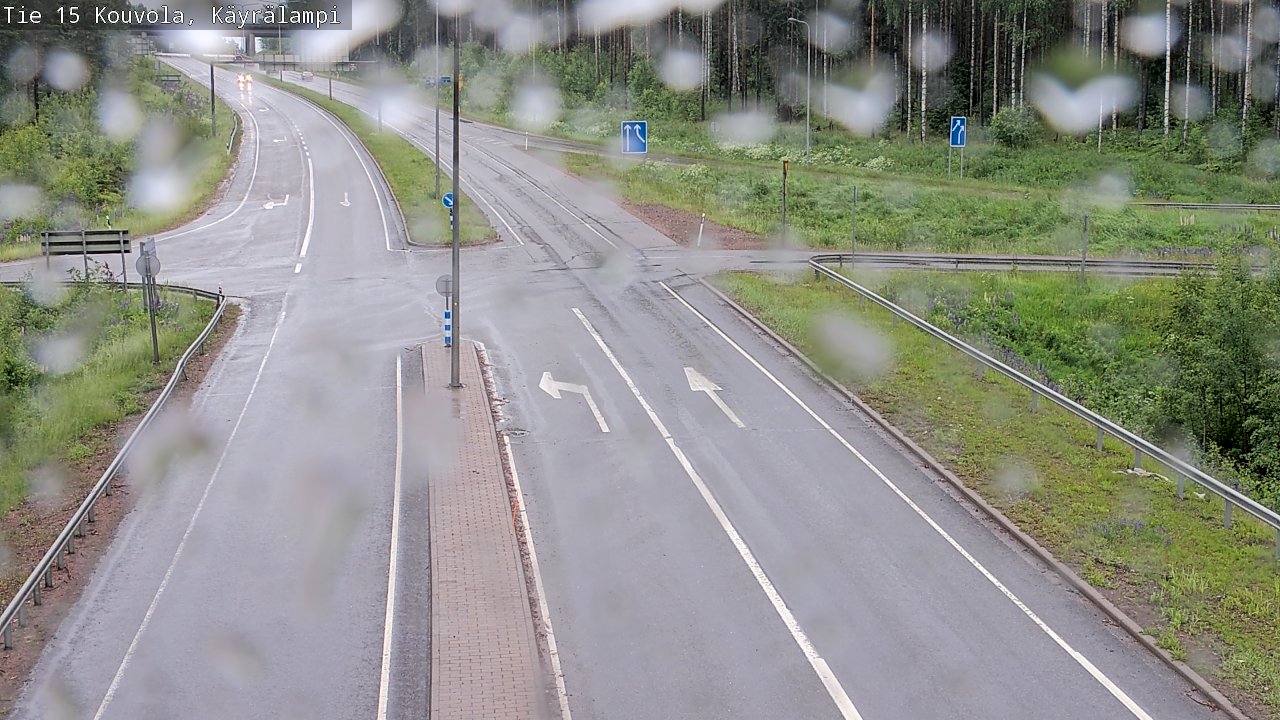Kelikamerat Kuva Tie 15 Kouvola, Käyrälampi, Kouvola, Kymenlaakso