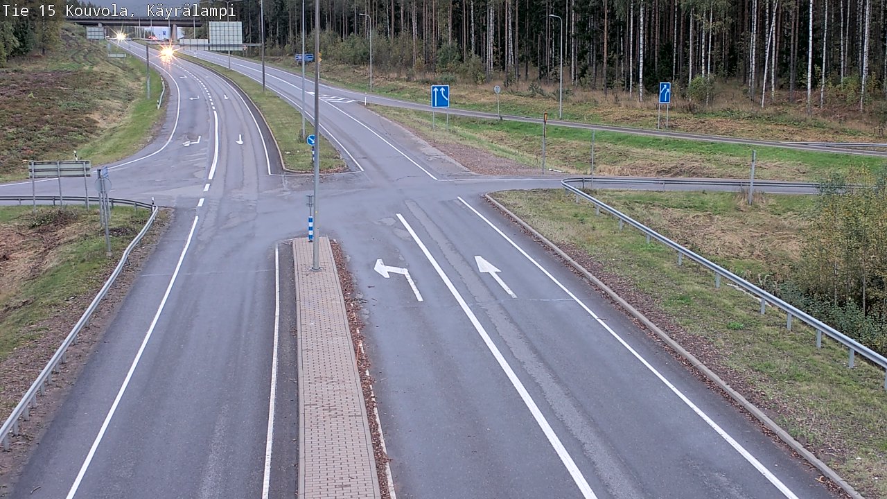 Kelikamerat Kuva Tie 15 Kouvola, Käyrälampi, Kouvola, Kymenlaakso