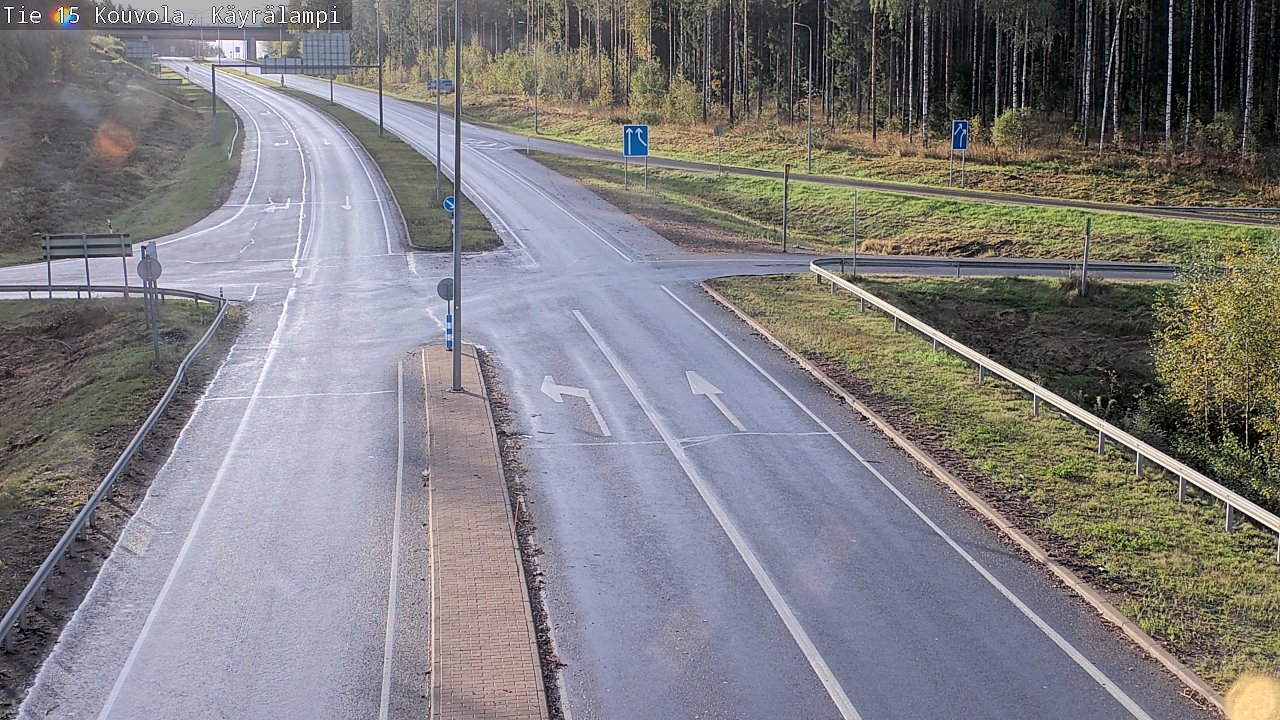 Kelikamerat Kuva Tie 15 Kouvola, Käyrälampi, Kouvola, Kymenlaakso