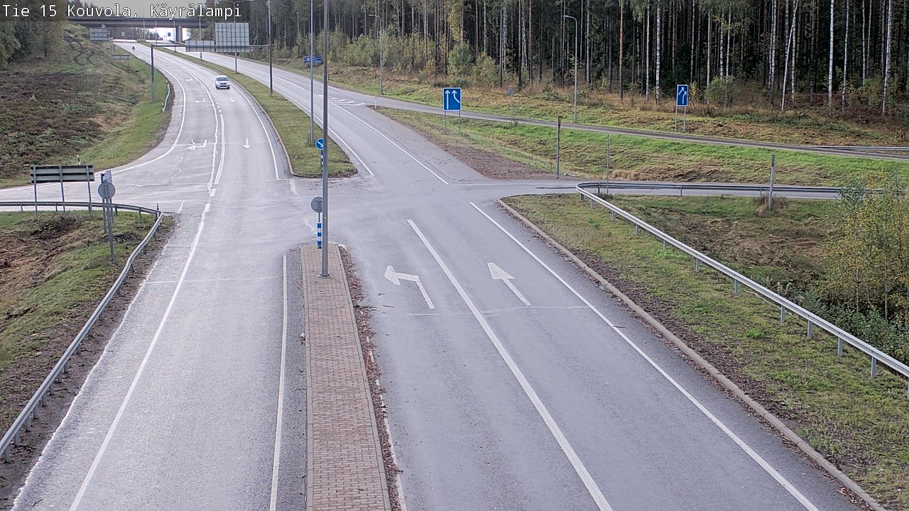 Kelikamerat Kuva Tie 15 Kouvola, Käyrälampi, Kouvola, Kymenlaakso