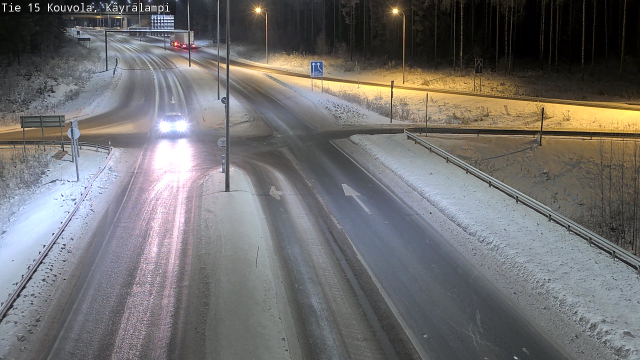 Kelikamerat Kuva Tie 15 Kouvola, Käyrälampi, Kouvola, Kymenlaakso