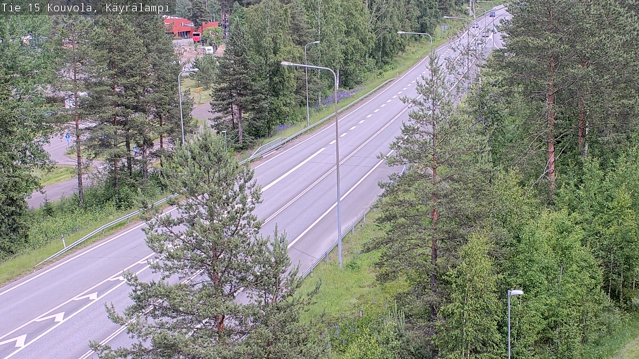 Kelikamerat Kuva Tie 15 Kouvola, Käyrälampi, Kouvola, Kymenlaakso
