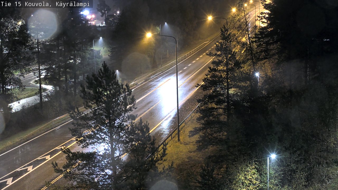 Kelikamerat Kuva Tie 15 Kouvola, Käyrälampi, Kouvola, Kymenlaakso