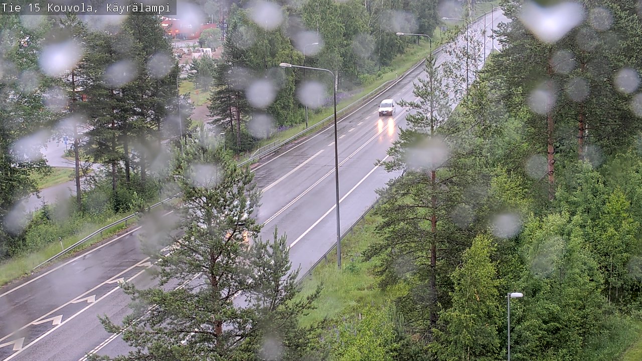 Kelikamerat Kuva Tie 15 Kouvola, Käyrälampi, Kouvola, Kymenlaakso