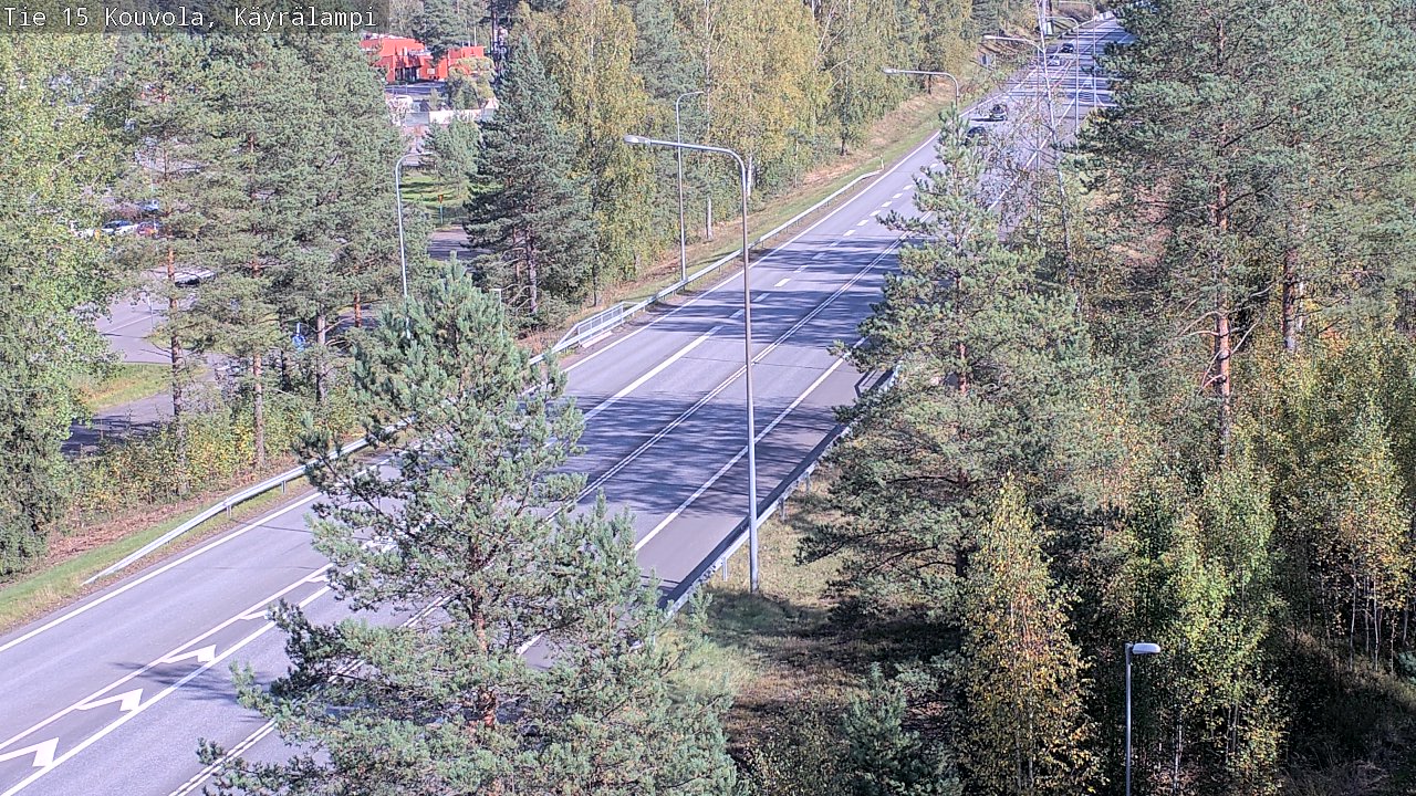Kelikamerat Kuva Tie 15 Kouvola, Käyrälampi, Kouvola, Kymenlaakso