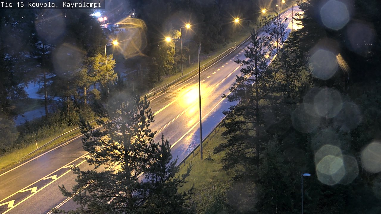 Kelikamerat Kuva Tie 15 Kouvola, Käyrälampi, Kouvola, Kymenlaakso