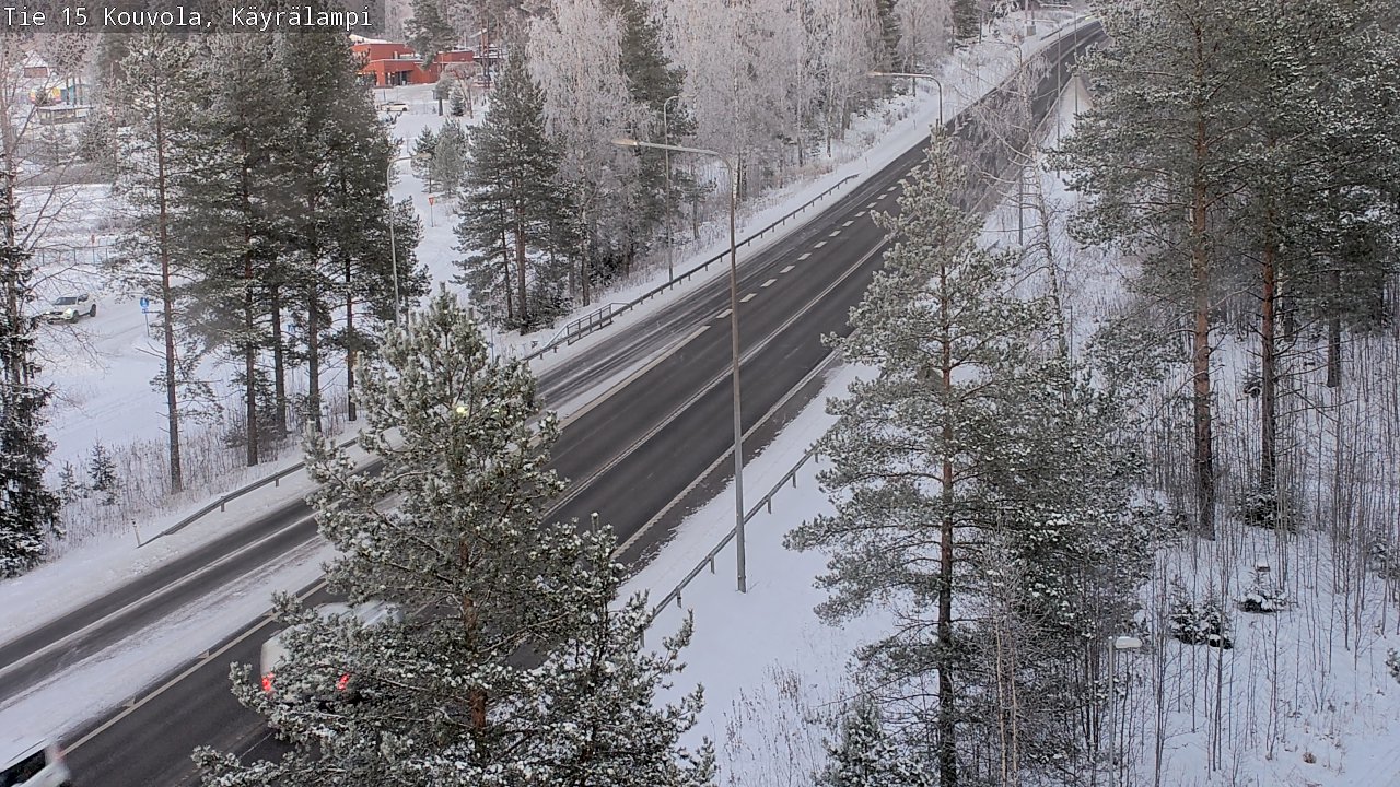 Kelikamerat Kuva Tie 15 Kouvola, Käyrälampi, Kouvola, Kymenlaakso