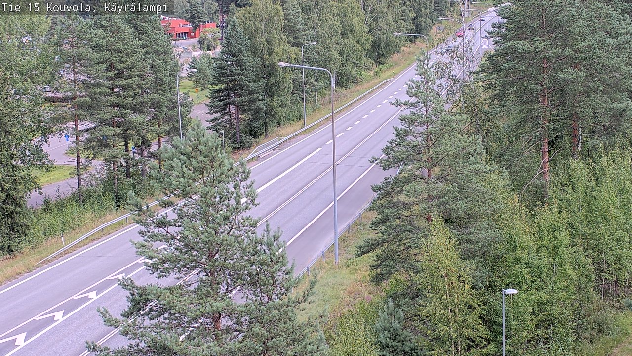 Kelikamerat Kuva Tie 15 Kouvola, Käyrälampi, Kouvola, Kymenlaakso