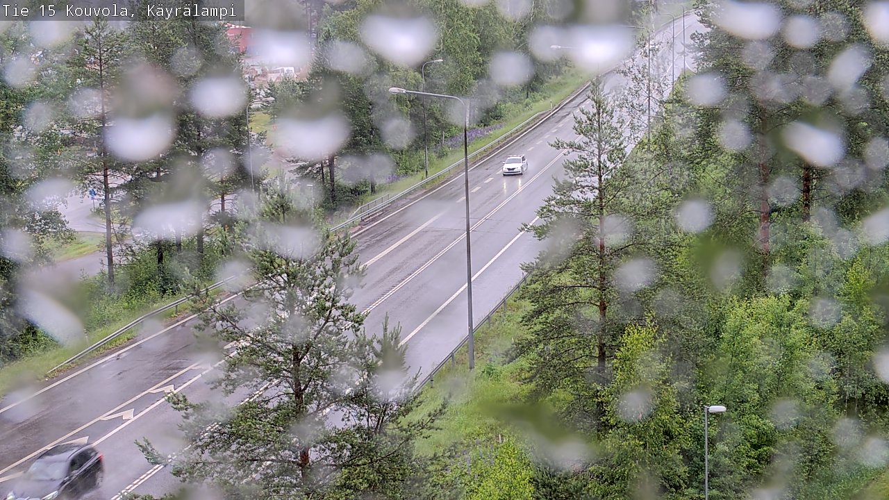 Kelikamerat Kuva Tie 15 Kouvola, Käyrälampi, Kouvola, Kymenlaakso