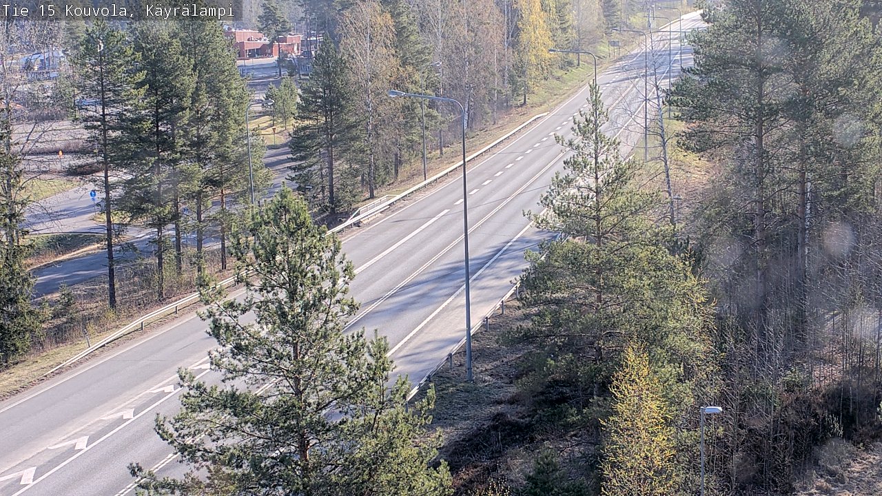 Kelikamerat Kuva Tie 15 Kouvola, Käyrälampi, Kouvola, Kymenlaakso