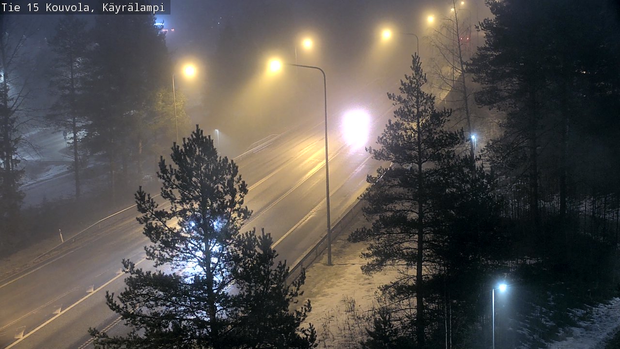 Kelikamerat Kuva Tie 15 Kouvola, Käyrälampi, Kouvola, Kymenlaakso