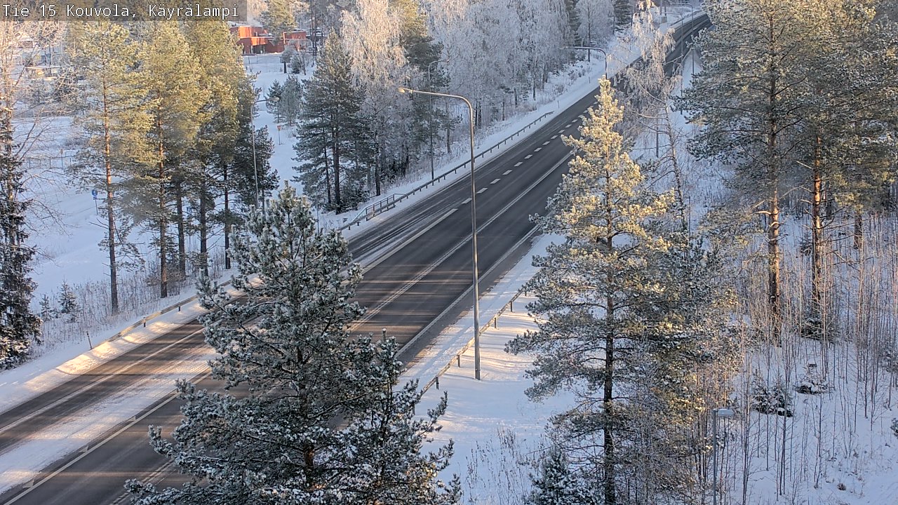 Kelikamerat Kuva Tie 15 Kouvola, Käyrälampi, Kouvola, Kymenlaakso