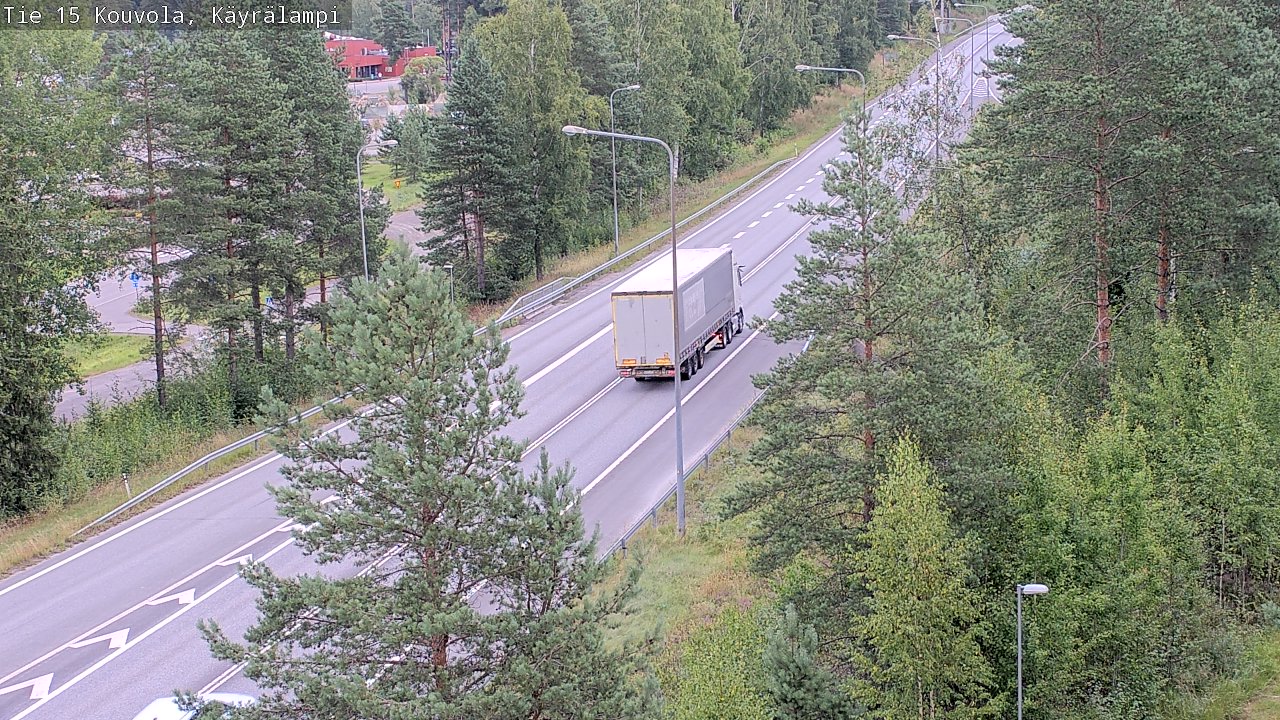 Kelikamerat Kuva Tie 15 Kouvola, Käyrälampi, Kouvola, Kymenlaakso