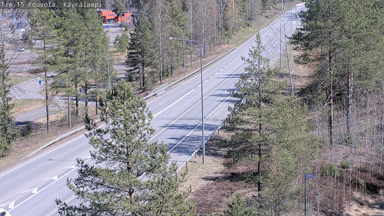Kelikamerat Kuva Tie 15 Kouvola, Käyrälampi, Kouvola, Kymenlaakso