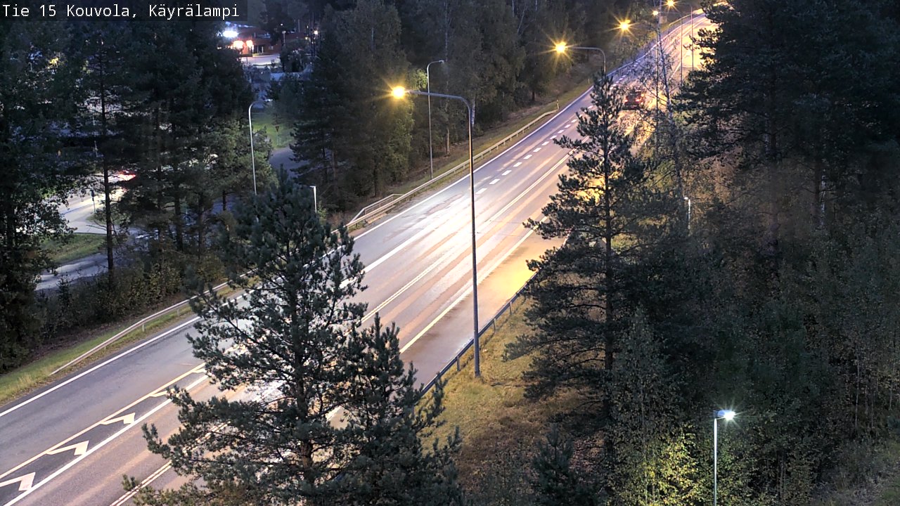 Kelikamerat Kuva Tie 15 Kouvola, Käyrälampi, Kouvola, Kymenlaakso
