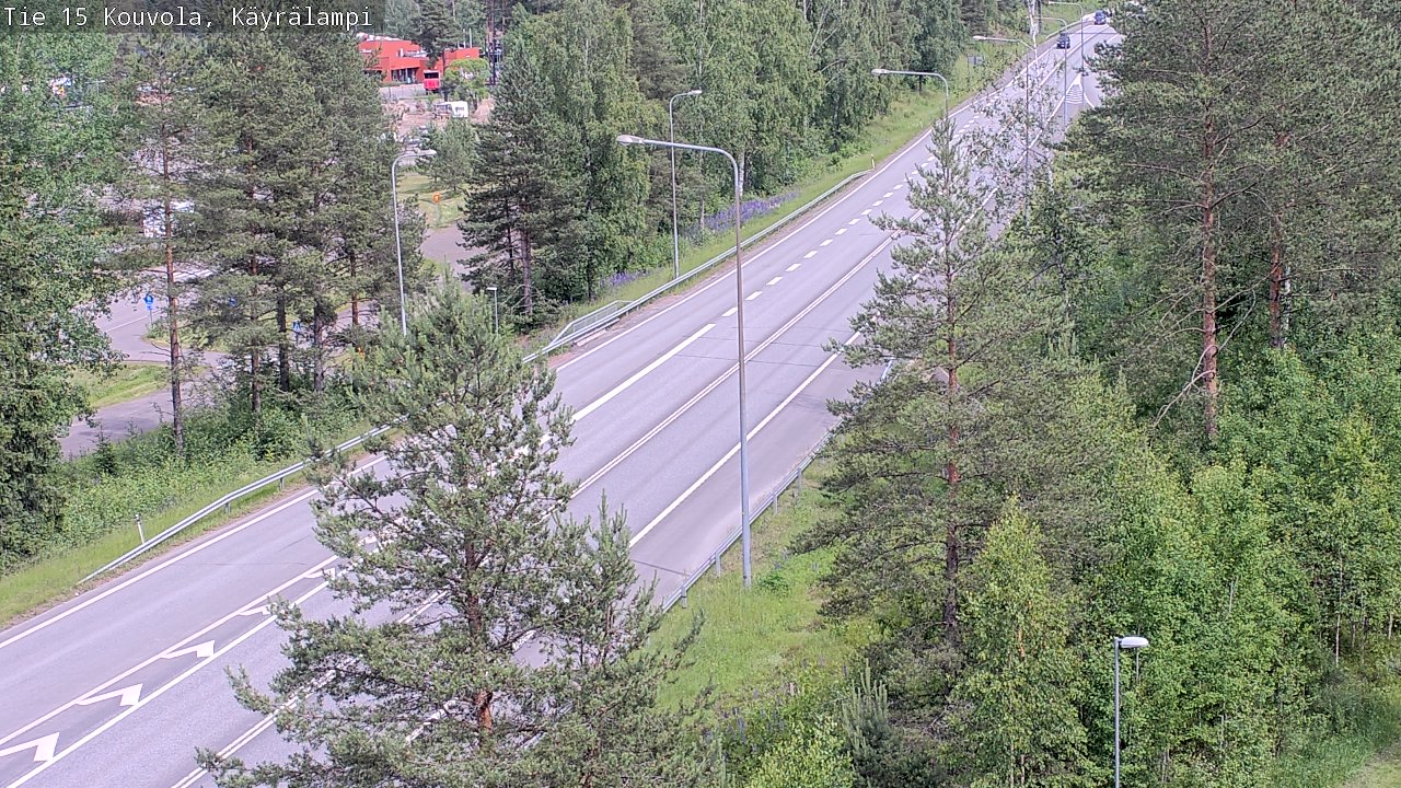 Kelikamerat Kuva Tie 15 Kouvola, Käyrälampi, Kouvola, Kymenlaakso