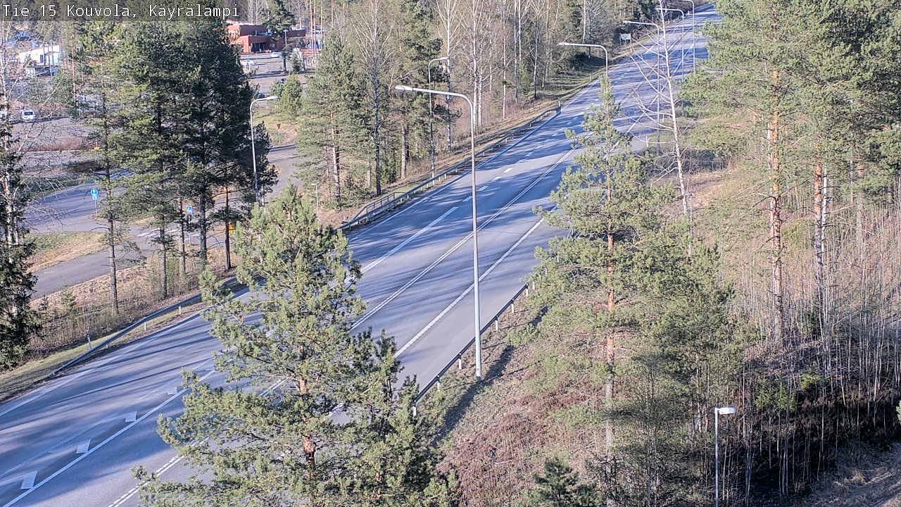Kelikamerat Kuva Tie 15 Kouvola, Käyrälampi, Kouvola, Kymenlaakso