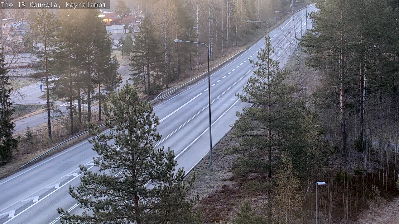 Kelikamerat Kuva Tie 15 Kouvola, Käyrälampi, Kouvola, Kymenlaakso