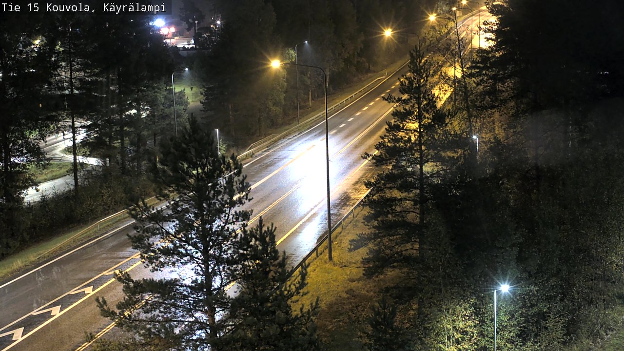 Kelikamerat Kuva Tie 15 Kouvola, Käyrälampi, Kouvola, Kymenlaakso