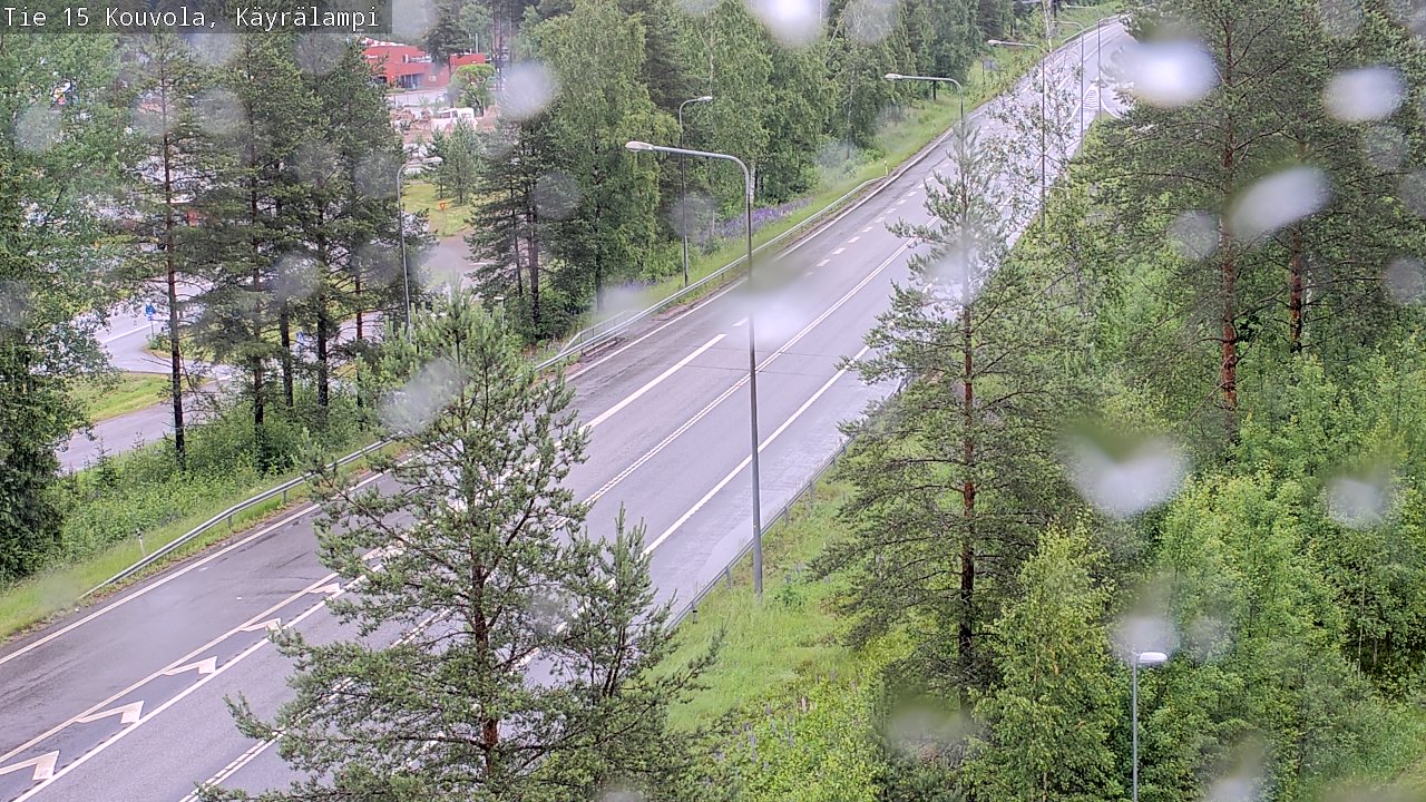 Kelikamerat Kuva Tie 15 Kouvola, Käyrälampi, Kouvola, Kymenlaakso