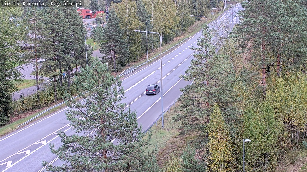 Kelikamerat Kuva Tie 15 Kouvola, Käyrälampi, Kouvola, Kymenlaakso