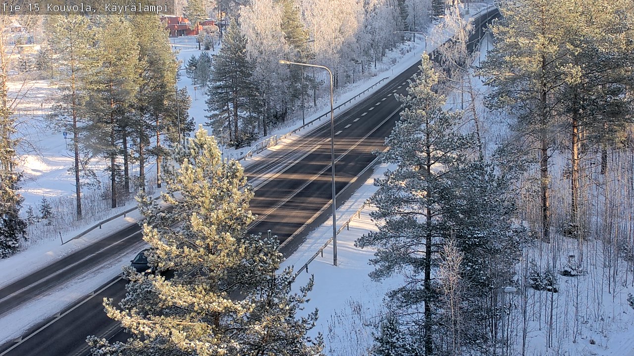 Kelikamerat Kuva Tie 15 Kouvola, Käyrälampi, Kouvola, Kymenlaakso