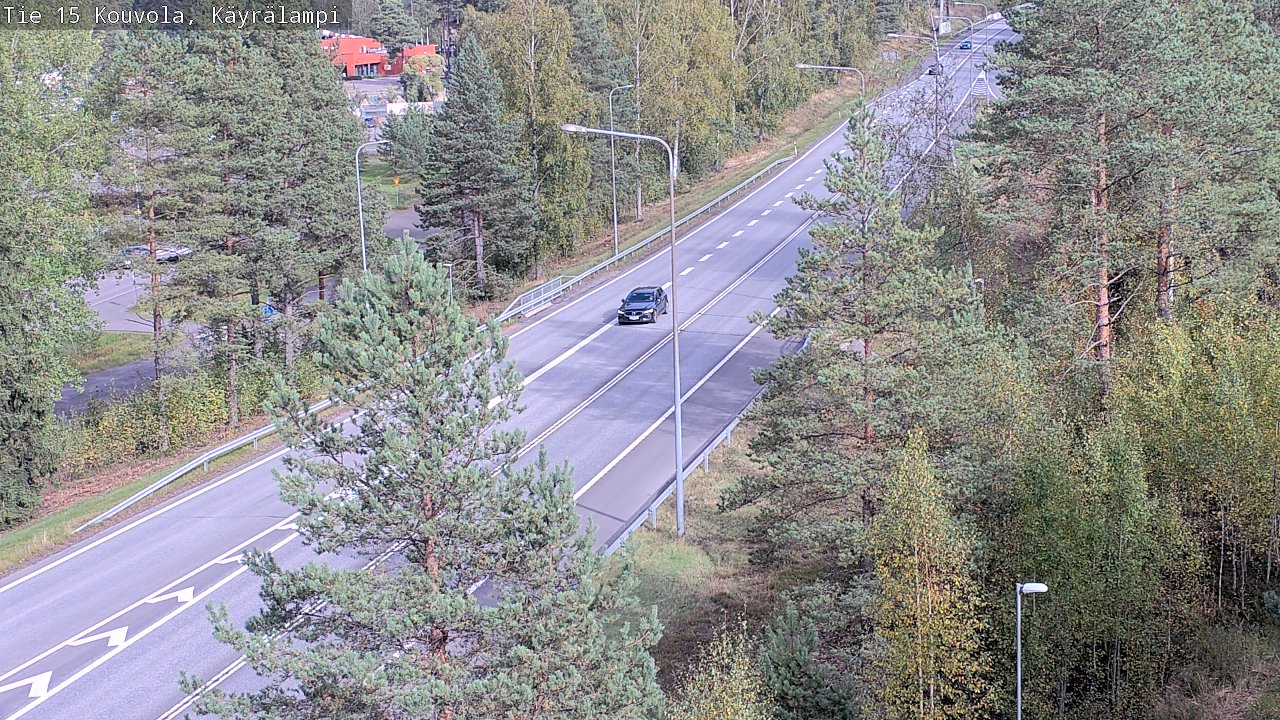 Kelikamerat Kuva Tie 15 Kouvola, Käyrälampi, Kouvola, Kymenlaakso