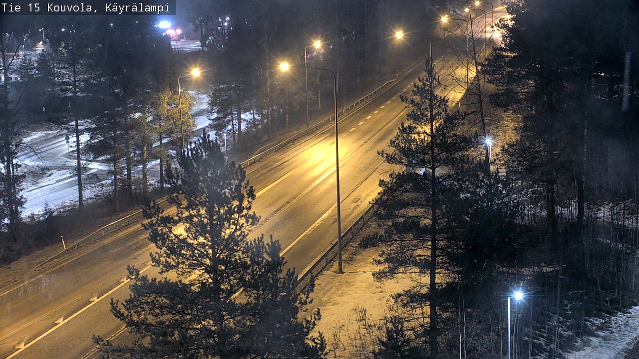 Kelikamerat Kuva Tie 15 Kouvola, Käyrälampi, Kouvola, Kymenlaakso